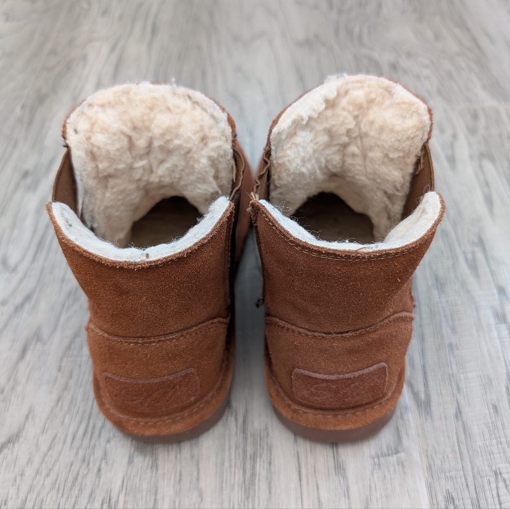 SoftMoc Smoc Suede Leather Slipper Booties - Picture 3 of 8